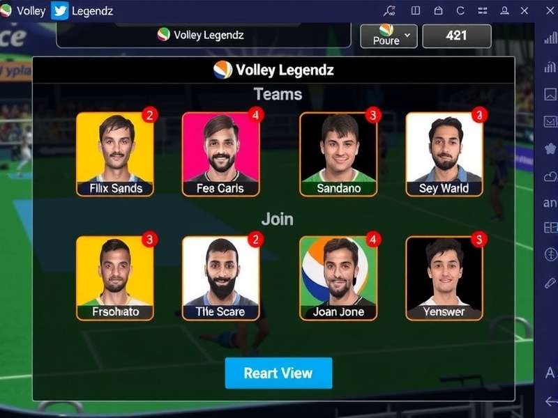 Volley Legendz India Multiplayer Match